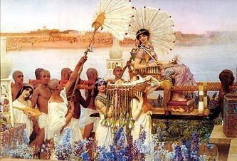 Alma Tadema The Finding of Moses Royalty Free Images