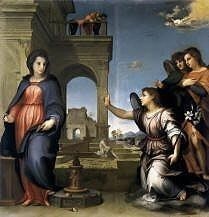 Andrea del Sarto The Annunciation 1512