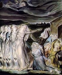 William Blake The Wise and Foolish Virgins Royalty Free Images