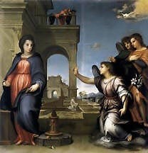 The Annunciation by Andrea del Sarto