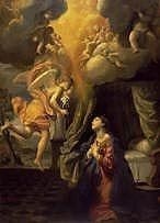 The Annunciation by Giovanni Lanfranco