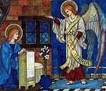 Annunciation by James Powell, high resolution images