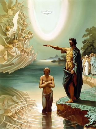 Baptism of Jesus by John The Baptist
