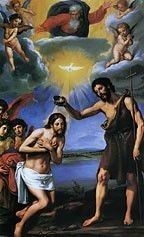 Baptism of Christ by Ottavio Vannini