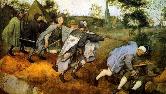 Blind Leading The Blind, Pieter Bruegel the Elder