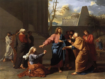 Christ and the Canaanite Woman Germain Jean Drouais