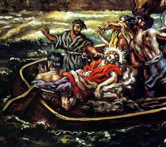 Christ and the Storm by Giorgio de Chirico high resolution