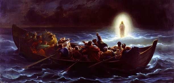 Christ Walking on the Water, Amedee Varin