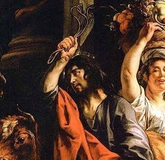 Christ Driving the Merchants from the Temple by Jacob Jordaens