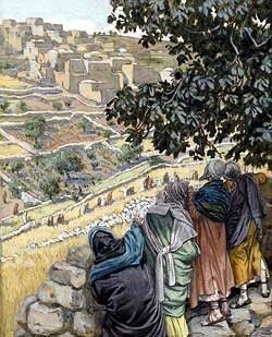 Disciples Eat Wheat on the Sabbath by James Tissot