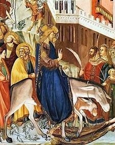 Entry Into Jerusalem by Pietro Lorenzetti in high resolution