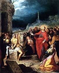 Raising of Lazarus by Francken the Younger
