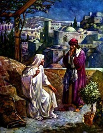 Jesus and Nicodemus, You must be born again