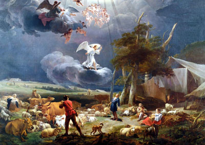 Shepherds and the Angel Free High Resolution Images
