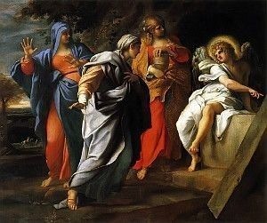 Three Marys at the Tomb by Annibale Carracci