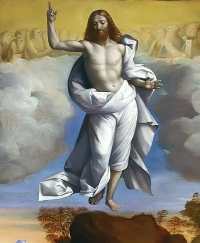 Ascension of Jesus by Garofalo, high resolution images