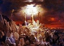 The Crucifixion of Jesus Christ by Vasili Golinsky