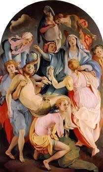 Entombment Jacopo Pontormo Royalty Free Images