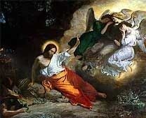Eugene Delacroix, Christ in the Garden of Olives