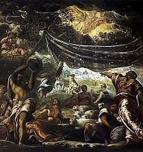 Miracle of the Manna by Tintoretto