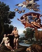 Eve and Adam by Domenichino