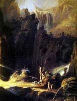Expulsion From the Garden of Eden by Thomas Cole