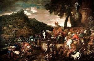 Journey of the Family of Abraham by Giovanni Benedetto