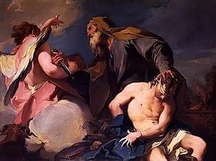 The Sacrifice of Isaac by Giambattista Pittoni