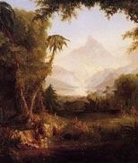 The Garden of Eden by Thomas Cole