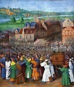 The Battle of Jericho by Jean Fouquet 1452