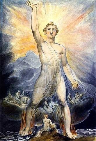 Angel of Revelation by William Blake, high resolution