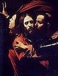 Judas Betrays Jesus with a Kiss Royalty Free Images