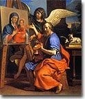 Saint Luke, believed to be an artist painter